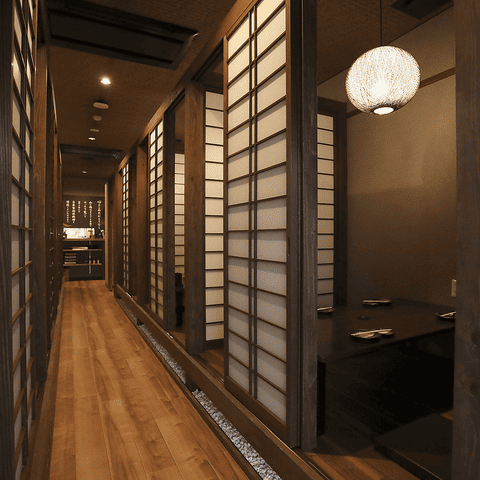 隠れ処六文銭 守谷駅前店 店内画像1