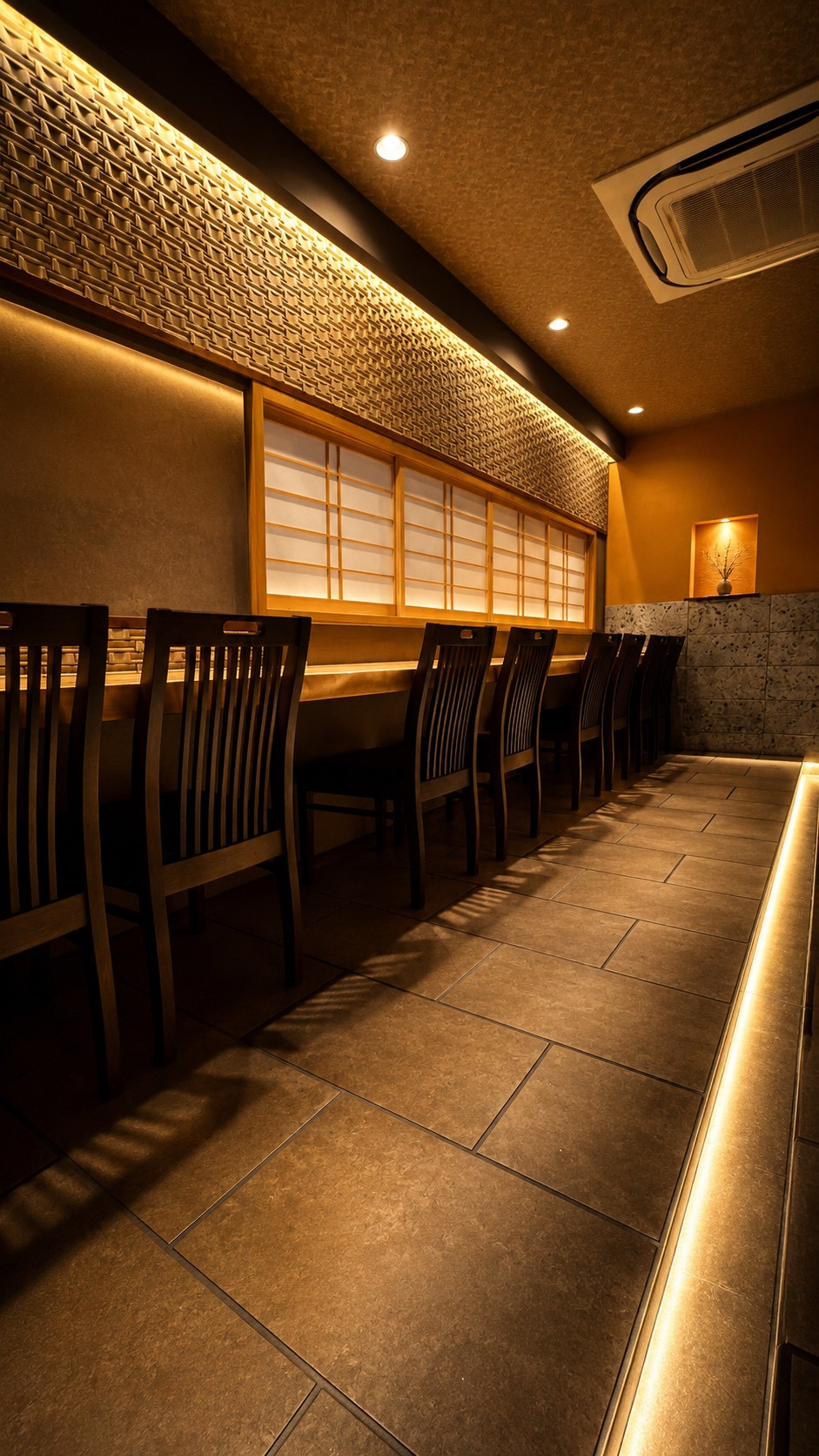 六文銭 和(なごみ)店 カウンター席